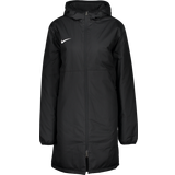 32 - Løs - Sort Overtøj Nike Women's Park 20 Repel Winter Jacket - Black/White