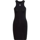 Jersey - Slim Kjoler adidas Adicolor Essentials Rib Tank Dress - Black
