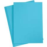 Blå Papir Colortime A4 karton 210x297mm, 180g Turkisblå