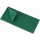 Papir Silkepapir Mørkegrøn 50x70cm 5 ark