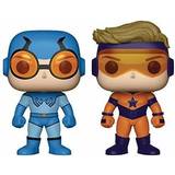 DC Comics Legetøj DC Comics DC Super Heroes POP! vinyl figur 2-pak af Blue Beetle & Booster Gold på 9 cm