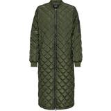 Only Jessica Quilted Long Coat - Kalamata