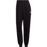 6 - Løs Bukser & Shorts adidas Women's Essentials Studio Fleece Joggers - Black/White