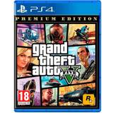PlayStation 4 spil Grand Theft Auto V - Premium Online Edition (PS4)