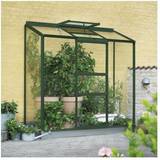 Antracit Drivhuse Halls Greenhouses Altan 3 1.33m² Aluminium Glas