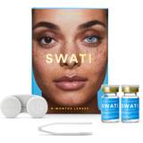 Farvede kontaktlinser Swati 6-Months Lenses Aquamarine 1-pack