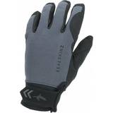 Sealskinz Elastan/Lycra/Spandex Tilbehør Sealskinz Waterproof All weather Gloves Unisex - Grey/Black