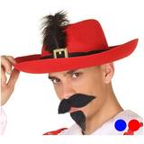 Karneval Hatte Th3 Party Male Musketeer Feather Hat