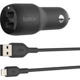 Belkin Bilopladere USB - Oplader Batterier & Opladere Belkin CCD001bt1MBK