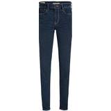 Dame - Elastan/Lycra/Spandex - L32 - W23 Jeans Levi's 720 High Super Skinny Jeans - Deep Serenity/Blue