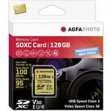 AGFAPHOTO 128 GB Hukommelseskort AGFAPHOTO High Speed ​​Professional SDXC Class 10 UHS-I U3 95/90 MB/s 128GB