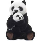 WWF Katte Legetøj WWF Panda Met Baby 28cm