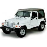 4x4 firhjulstrækkere Maisto Special Edition, Jeep Wrangler Sahara, hvid, 1:18