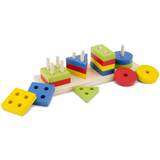 New Classic Toys Stabellegetøj New Classic Toys Puslespil geometriske former i flotte farver