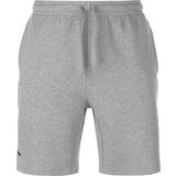 Lacoste Herre Shorts Lacoste Sport Tennis Fleece Shorts Men - Grey Chine