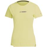 Dame - Gul Overdele adidas Terrex Parley Agravic All Round T-shirt Women - Pulse Yellow