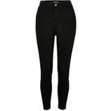 8 - Sort Jeans River Island High Waisted Skinny Jeans - Black