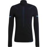 Adidas Elastan/Lycra/Spandex Svedundertøj adidas Primeknit Running Mid-Layer Men - Black/Blue Rush