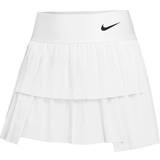 Hvid - Normal talje Nederdele Nike Court Advantage Pleated Tennis Skirt Women - White/Black