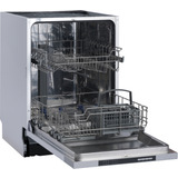 Fuldt integreret - Hvid Opvaskemaskiner Scandomestic SFO 3802 W Hvid