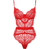 Blomstrede Shapewear & Undertøj Ann Summers Hold Me Tight Bodysuit - Red