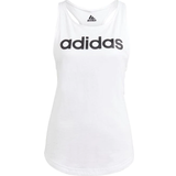 26 - Jersey Overdele adidas Essentials Big Logo Tank Top - White/Black