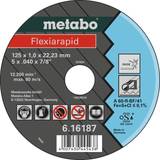 Metabo Slibeskiver Tilbehør til elværktøj Metabo 616187000 Skæreskive lige 22.23 mm 25 stk