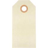 Beige Gaveindpakninger & Gaveposer Creativ Company Manila Tags, size 4x8 cm, 250 g, cream, 1000 pc/ 1 pack