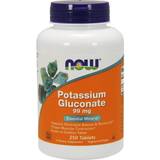 Now Foods B-vitaminer Vitaminer & Mineraler Now Foods Potassium Gluconate 99 mg 250 Tablets
