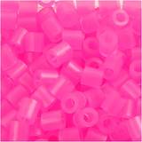 Legetøj Nabbi Fuse Beads, size 5x5 mm, hole size 2,5 mm, medium, rose neon (32257) 1100 pc/ 1 pack