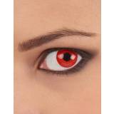 Farvede kontaktlinser Zoelibat Joker Kontaktlinser Rød Djævle