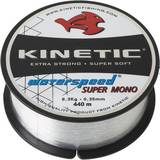 Kinetic Fiskeliner Kinetic Nylonline "Waterspeed Super Mono" fra