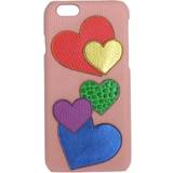 Mobiltilbehør Dolce & Gabbana Leather Heart Phone Cover for iPhone 6/6S