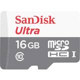 SanDisk 16 GB Hukommelseskort & USB Stik SanDisk Mobile Ultra microSDHC Class 10 UHS-I U1 80MB/s 16GB