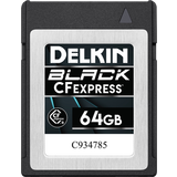 Delkin XQD Hukommelseskort & USB Stik Delkin Black CFexpress 64GB