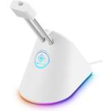 Hvid Mouse bungees Deltaco Gaming RGB Mouse Bungee - White
