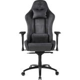Stof Gamer stole Deltaco DC440 Alcantara Gaming Chair - Dark Grey