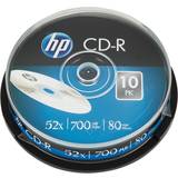 HP Optisk lagring HP CD-R 700MB 52x Spindle 10-Pack