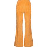 32 - Orange Bukser & Shorts adidas Originals Adicolor Classics Chunky Velour Tracksuit Bottoms Women - Focus Orange