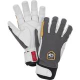 Dame - Skind Handsker Hestra Ergo Grip Active Gloves - Grey/Off White