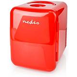 Rød Køleskabe Nedis Portable mini fridge AC 100 Orange, Rød