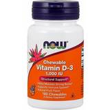 Now Foods Vitaminer & Mineraler Now Foods Vitamin D-3 1000 IU (Chewable) 180 chewables