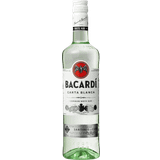 Hvid rom Spiritus Bacardi Carta Blanca Superior White Rum 37.5% 70 cl
