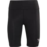 Dame - Fitness - Kort Shorts Reebok Women Identity Fitted Logo Shorts - Black