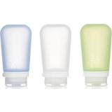 Humangear GoToob 3-Pack Large Clear/Blue/Green OneSize