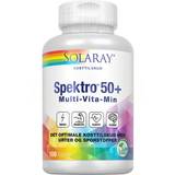 Multivitaminer Vitaminer & Mineraler Solaray Spektro50+ 100 stk