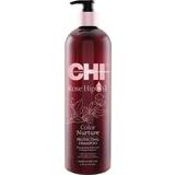 CHI Pumpeflasker Shampooer CHI Rose Hip Oil Protecting Shampoo 739ml