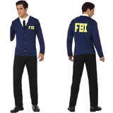 Politimænd Dragter & Tøj Th3 Party Adult FBI Police Costume