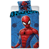 Rød - Superhelt Tekstiler MCU Spiderman Junior Sengetøj 100x140cm
