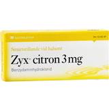Benzydaminhydroklorid Håndkøbsmedicin Zyx Citron 3mg 20 stk Sugetablet